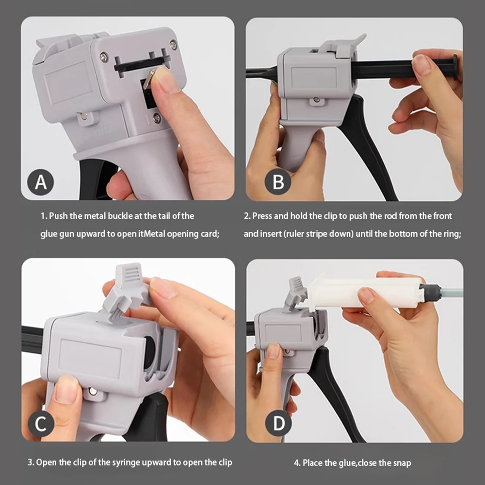 Manual1:1 2:1 10:1 glue gun Di - Caulking Gun Dispensing ulasan dan harga