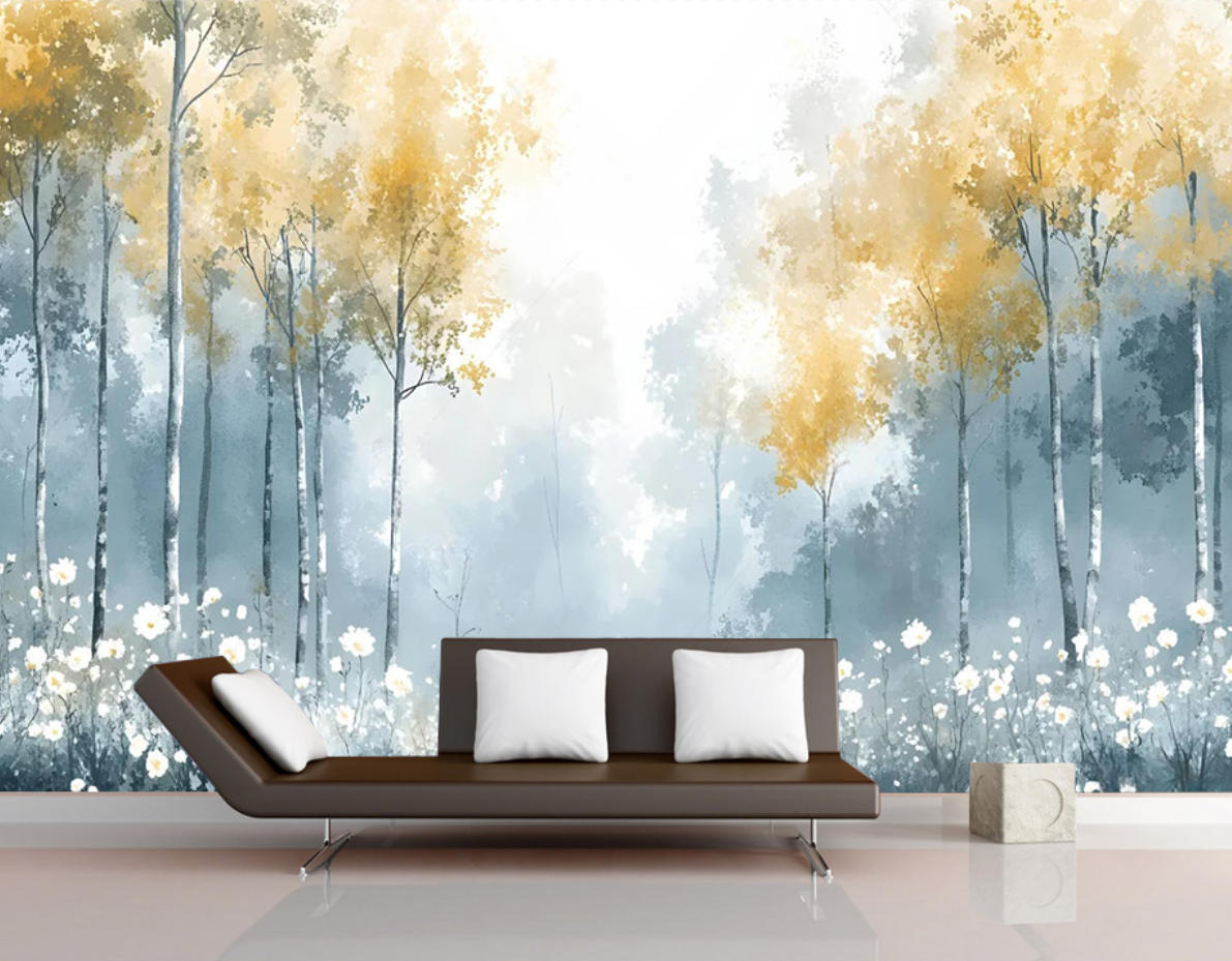 custom Green Forest wallpapers - Tv Home Improvement ulasan dan harga
