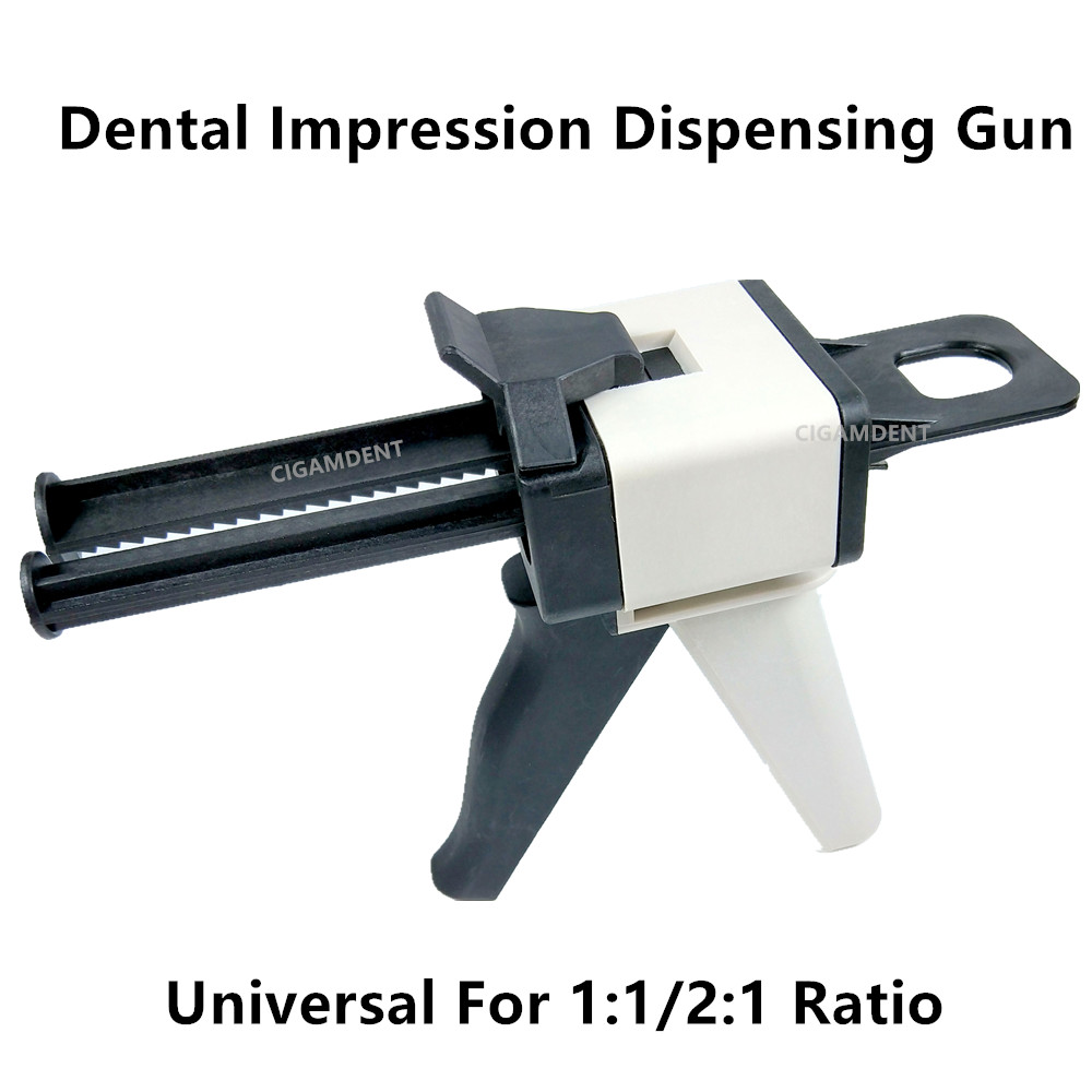 1Pc Dental Impression Mixing D - Caulking Gun Dispensing ulasan dan harga