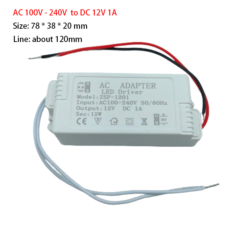 AC 100-240V To DC12V LED Drive - Home Improvement Loan ulasan dan harga