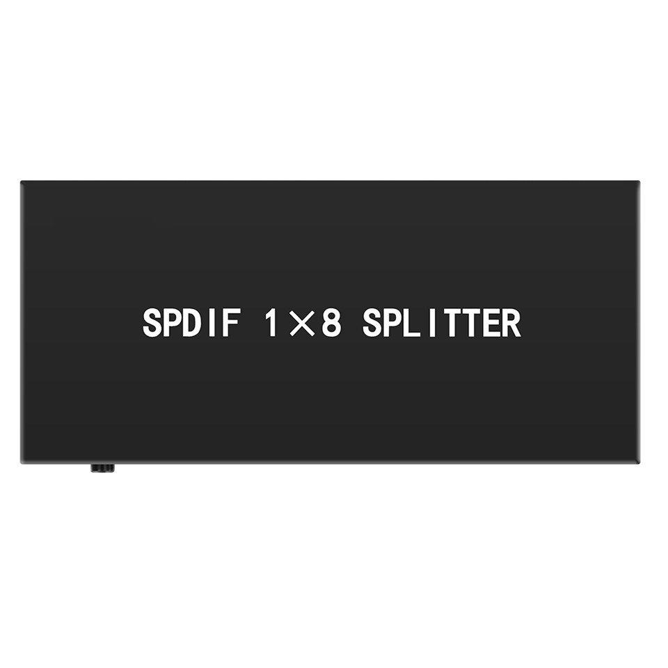 Optical Audio Splitter,1 in 8  - Home Improvement Dvd ulasan dan harga