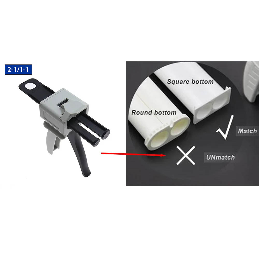 1PCS 50ml Two Component AB Epo - Caulking Gun Dispensing ulasan dan harga