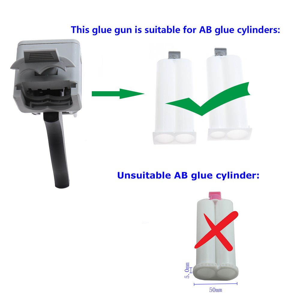 50ml Two Component AB Epoxy Se - Caulking Gun Dispensing ulasan dan harga