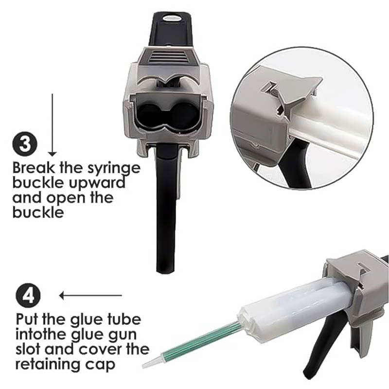30ml 50ml Ratio 1:1 / 2:1 / 10 - Caulking Gun Dispensing ulasan dan harga
